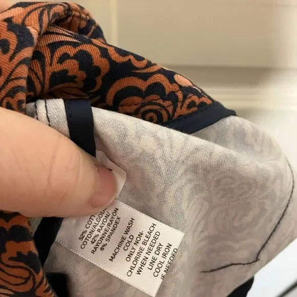 Loft, mini skirt, beautiful pattern, size 0, excellent condition - Picture 5 of 5